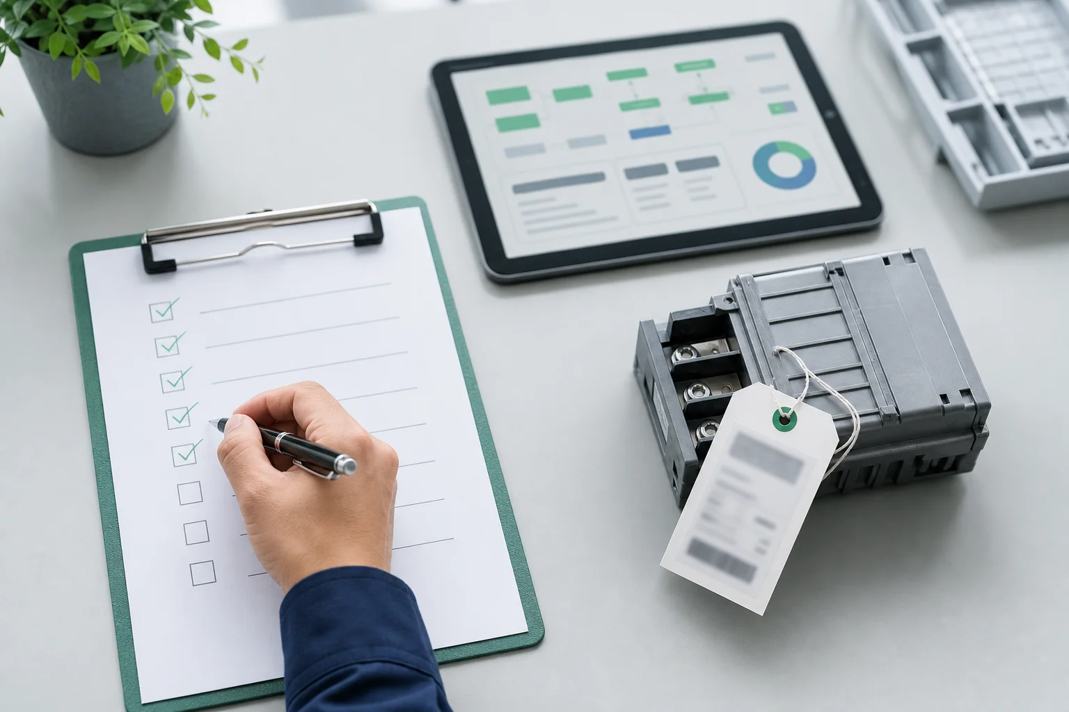 Documentation, inspection, and confirmation representing responsible management